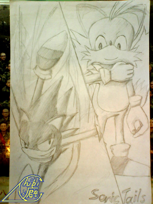 Sonic and Tails by umairbinislam07 -- Fur Affinity [dot] net