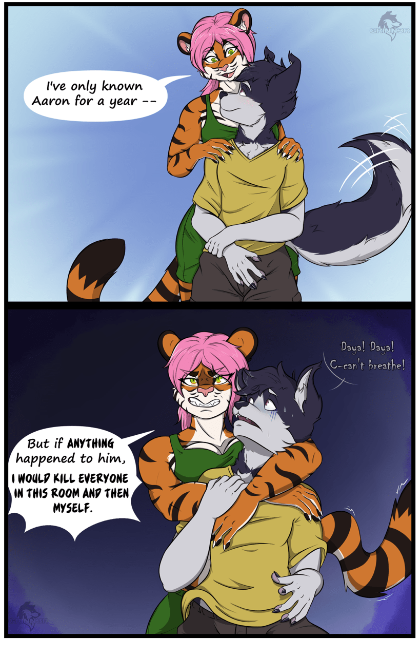 Overprotective Tiger