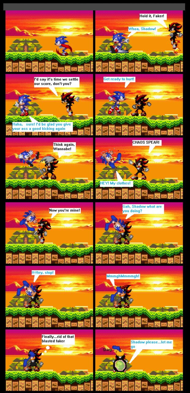 Sonic vore comic