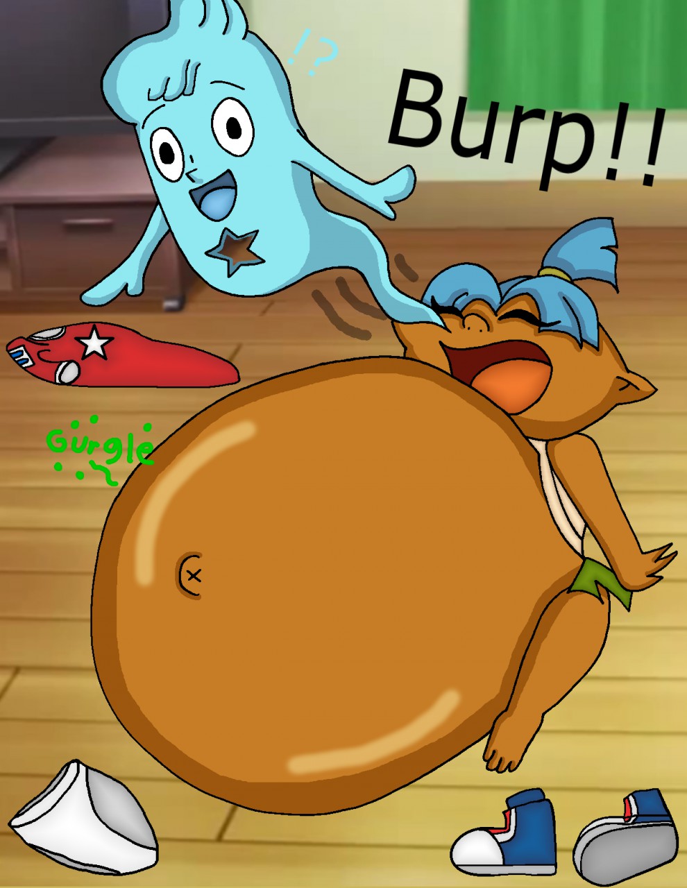 Yokai watch out: Yokai burp by AaronScales -- Fur Affinity [dot] net