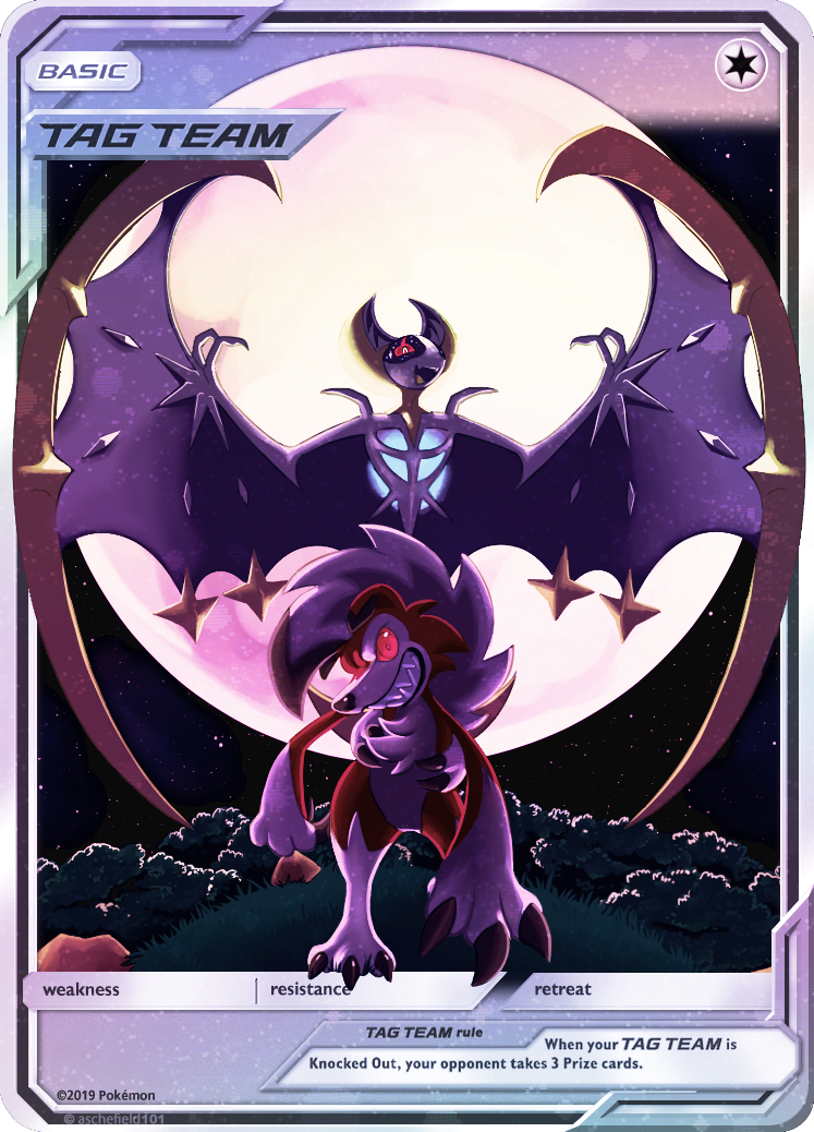 Lyla the Lunala Custom Pokemon Card - Card Armory