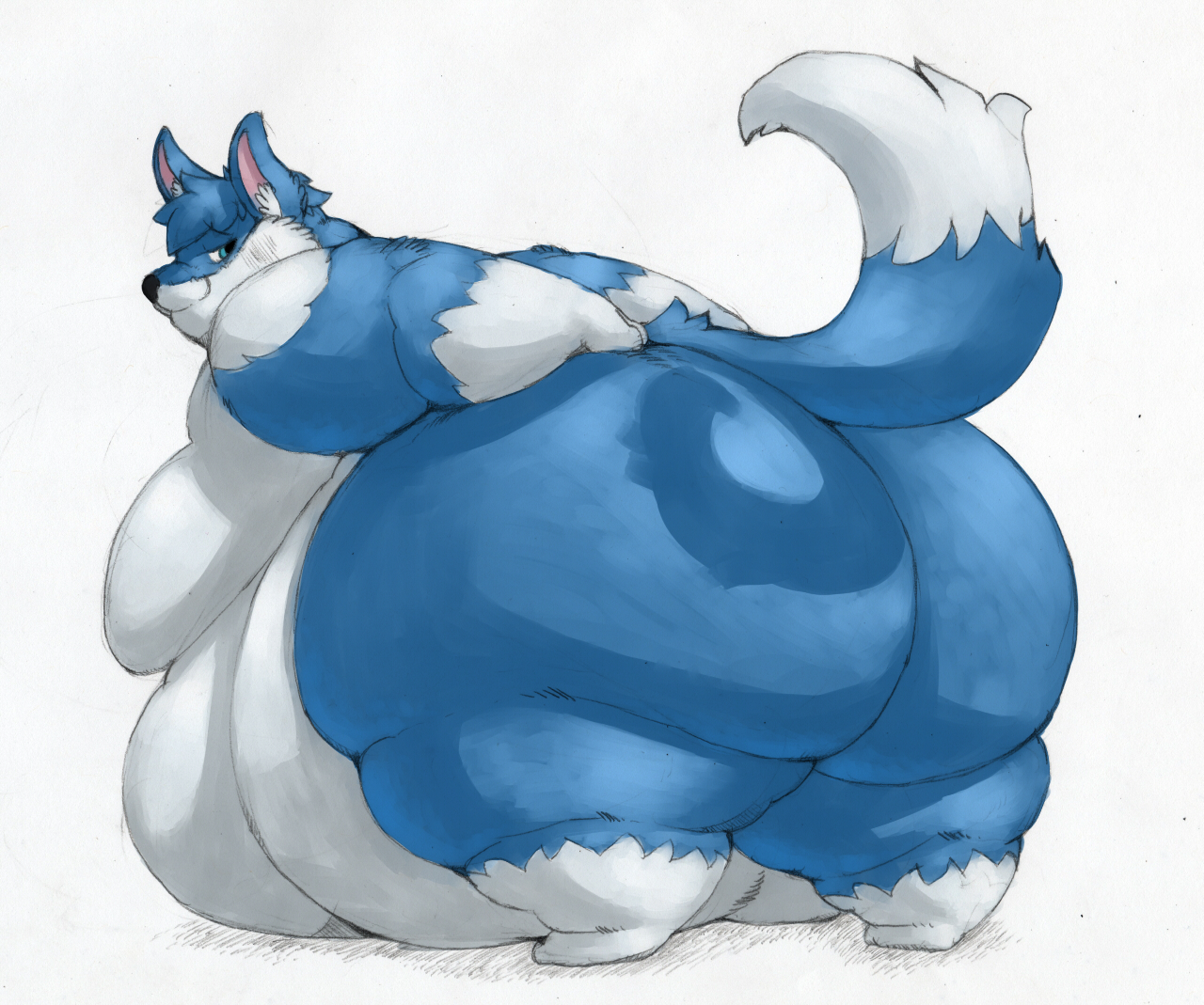 fatass showing off by abc123456190 -- Fur Affinity [dot] net