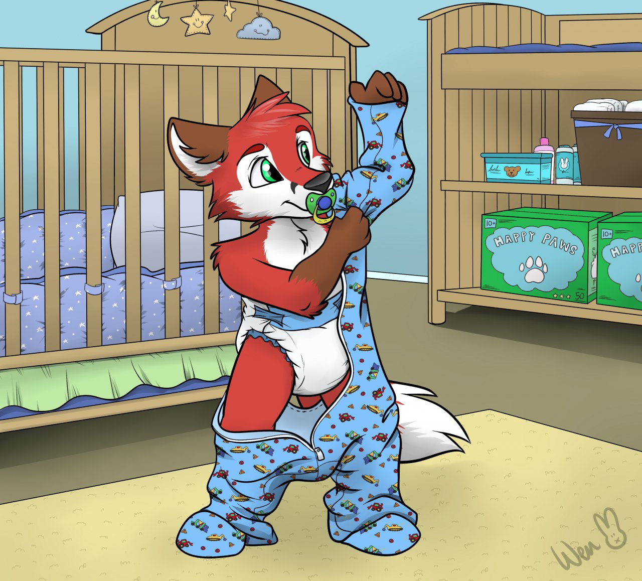 Ready For Bed By Abdl86 Fur Affinity [dot] Net