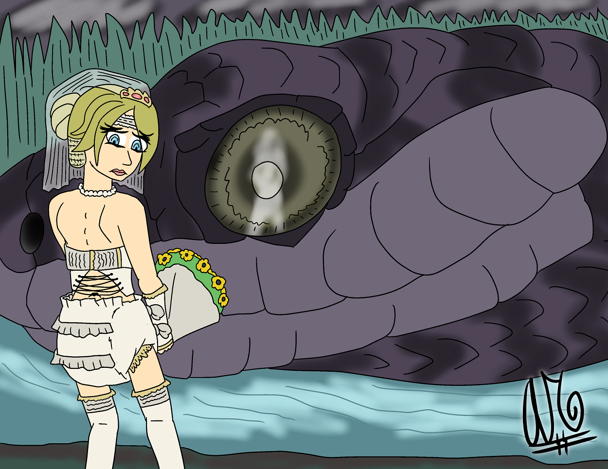 The Great Snakes Bride by AbeCapy -- Fur Affinity [dot] net
