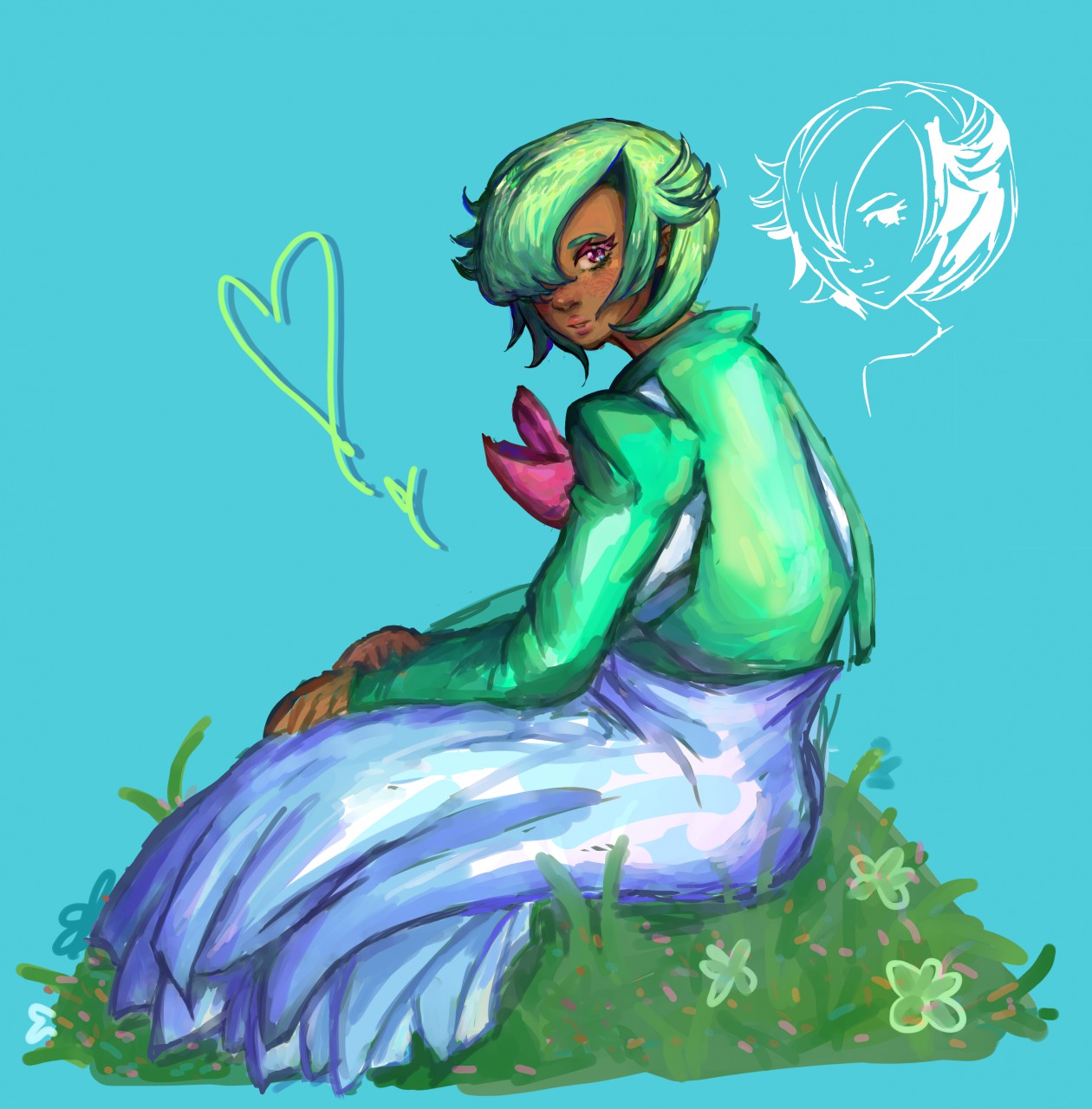 Gardevoir Gijinka (Human) by aboren -- Fur Affinity [dot] net