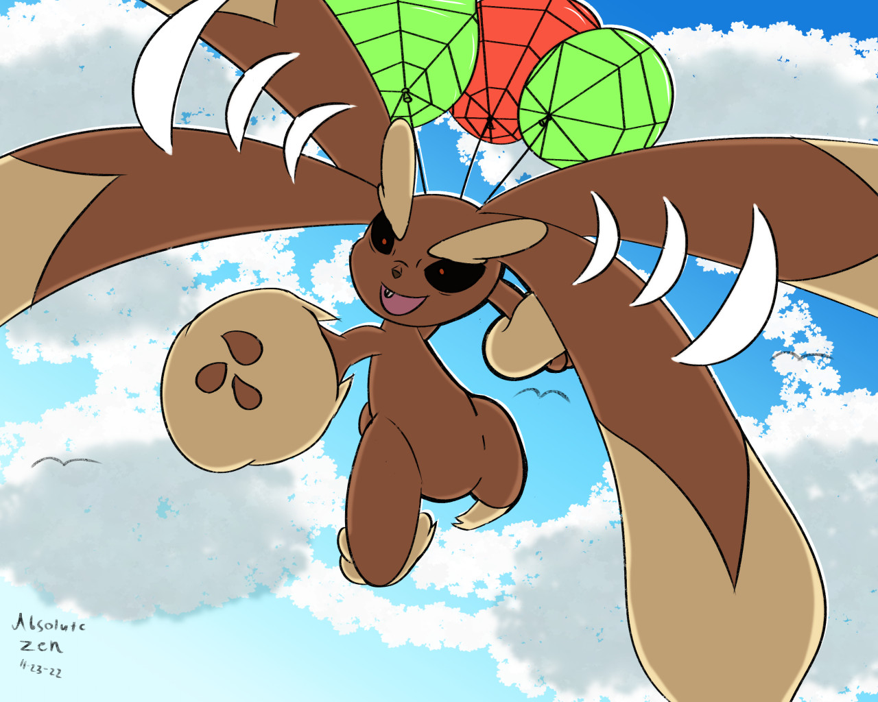 Lopunny Flying Terra type by Absolute_Zen -- Fur Affinity [dot] net