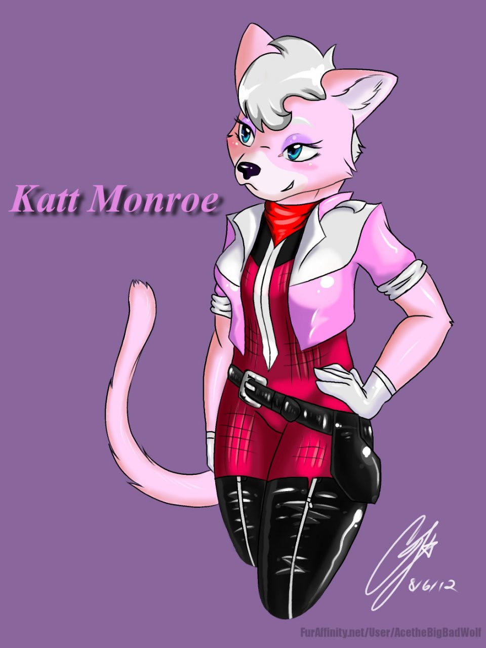 Katt Monroe (Star Fox Command) fanart