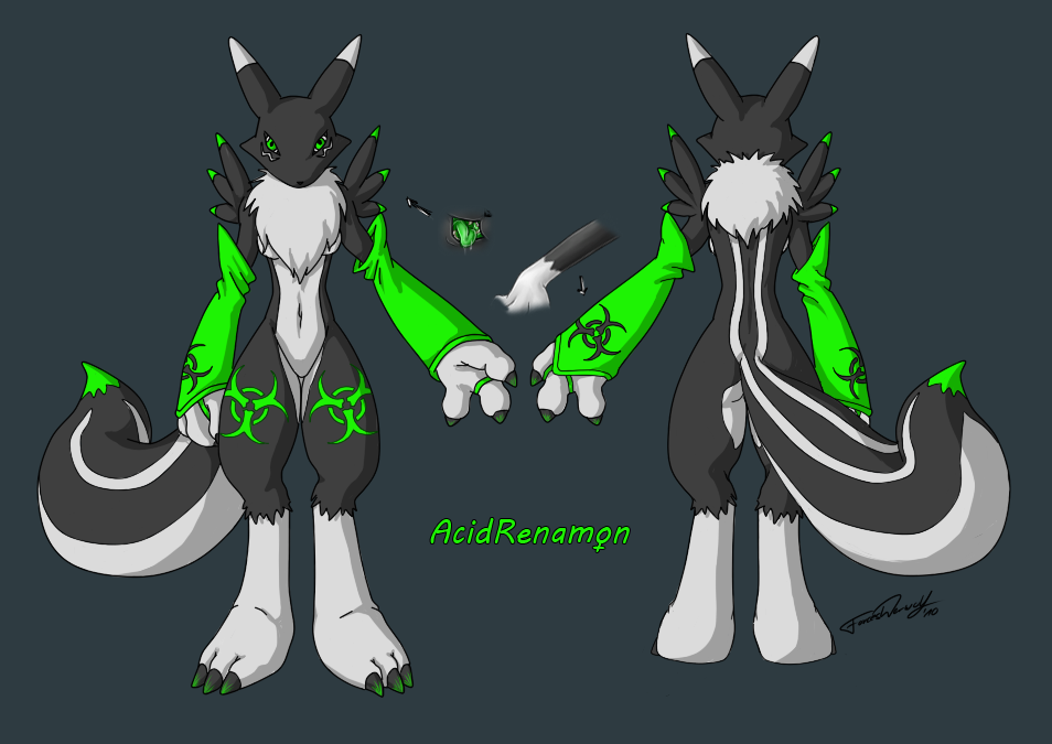 AcidRenamon Old CharSheet by acidrenamon -- Fur Affinity [dot] net