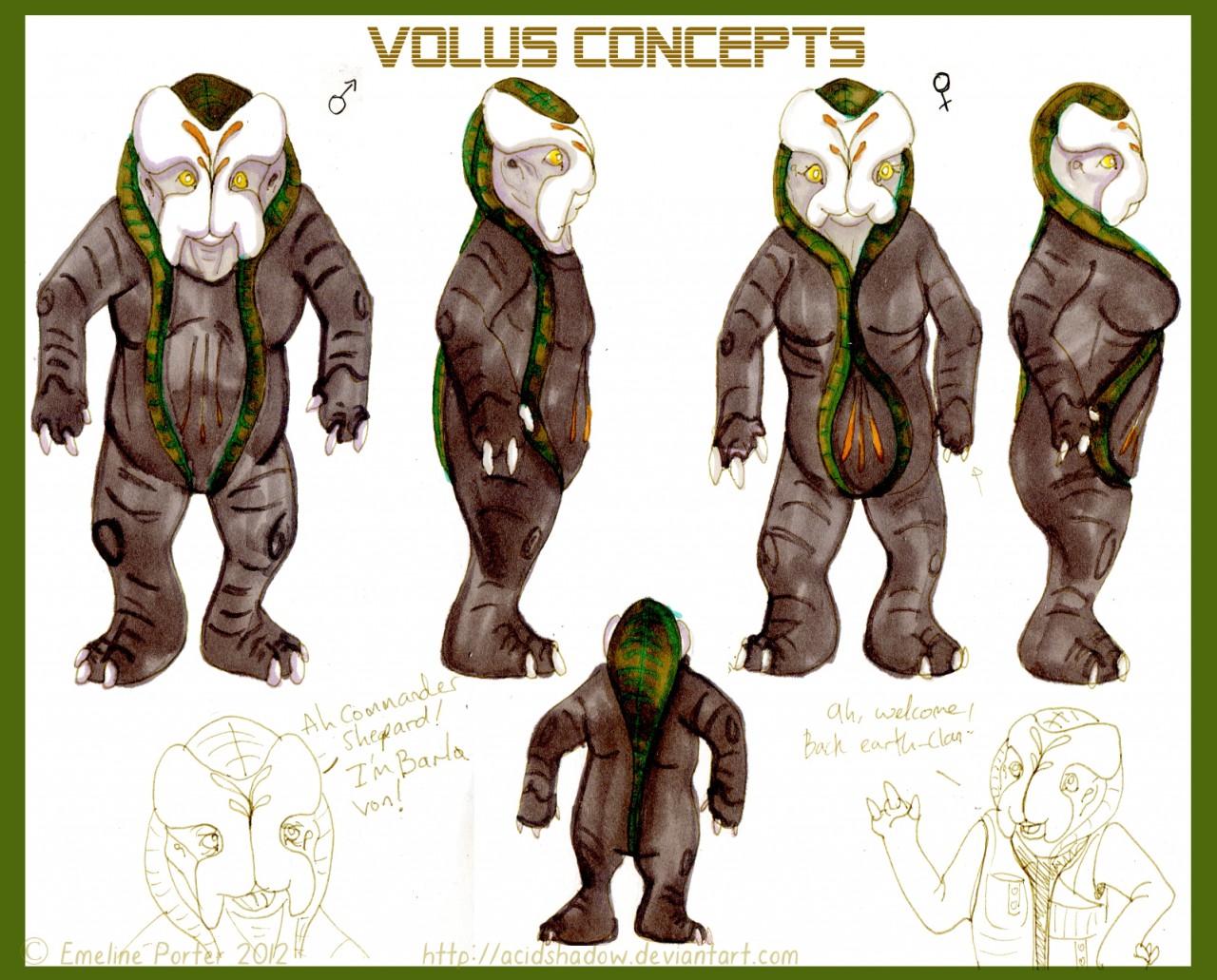 what do volus look like