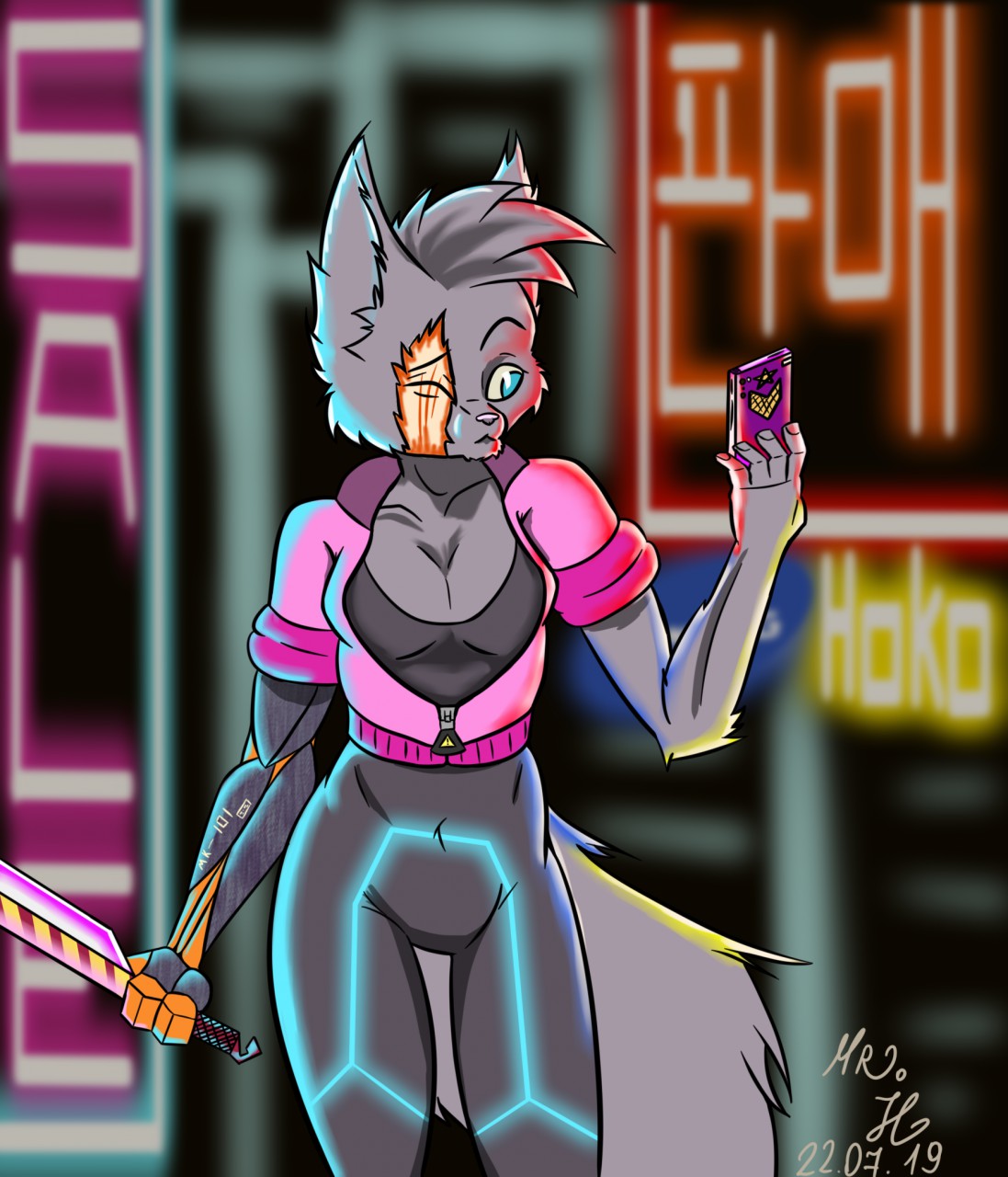 Cyberpunk furry mod фото 114