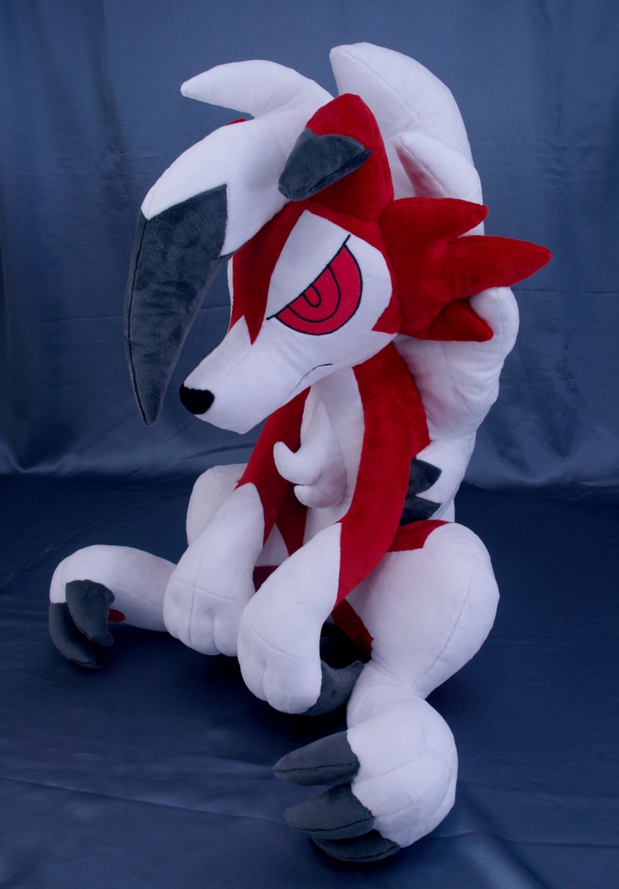 pokemon plush lycanroc