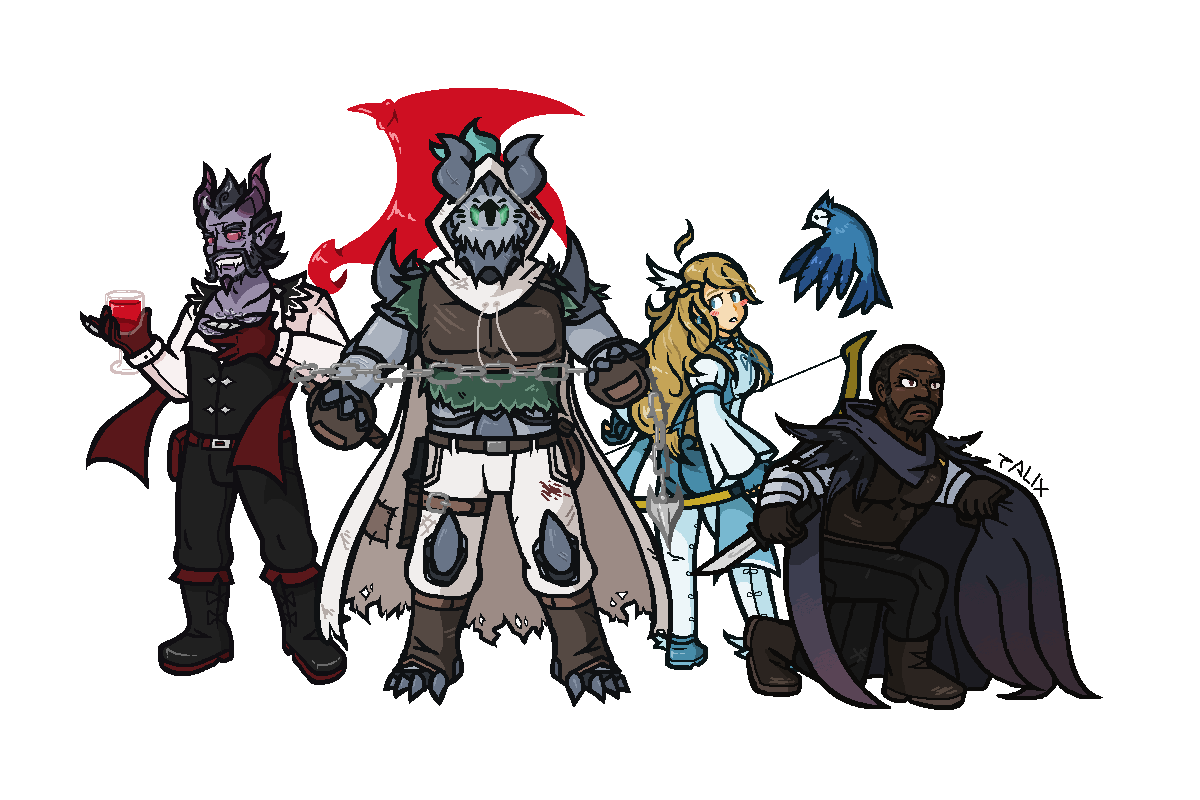 Demon Hunters by admirallupine -- Fur Affinity [dot] net