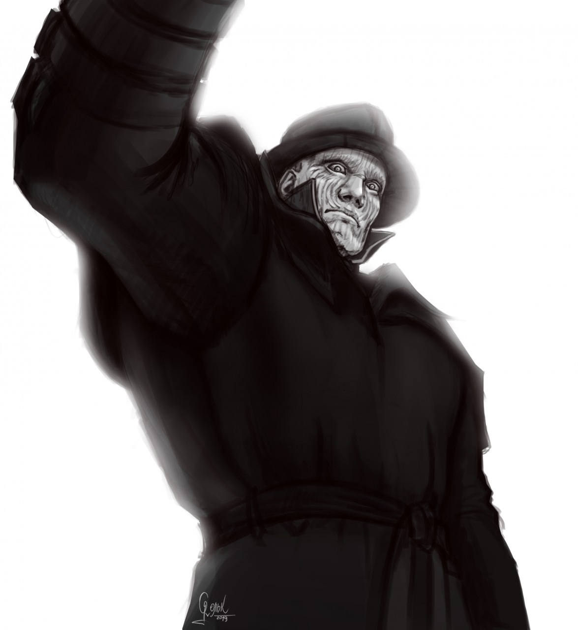 Mister X through Claire Redfield's eyes by ADOPT_PLANET -- Fur Affinity  [dot] net