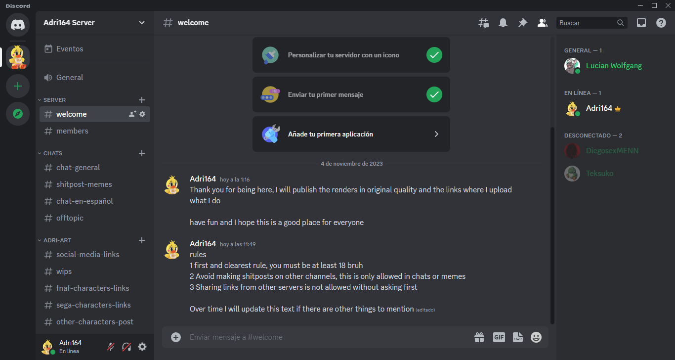 links de discord español