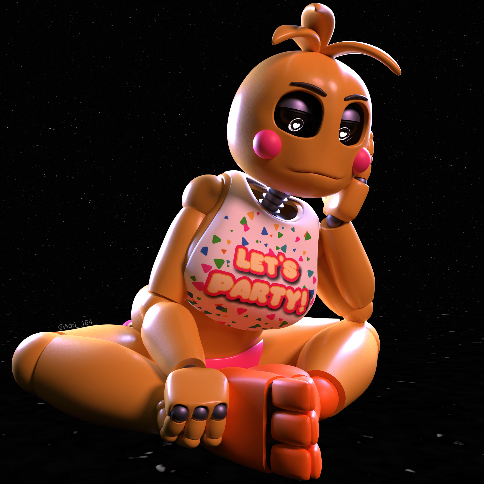 Toy chica love taste waiting for something... by Adri164 -- Fur Affinity  [dot] net