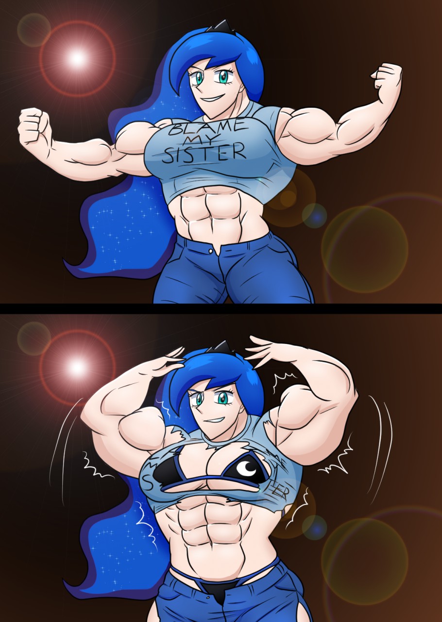 Miss Shy Muscle Growth By Ldejrufffan Miss Shy Muscle - Miss Shy