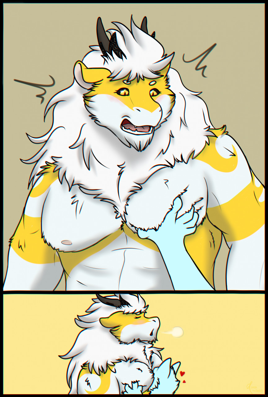 Pecs grabbing by Aerogon -- Fur Affinity [dot] net