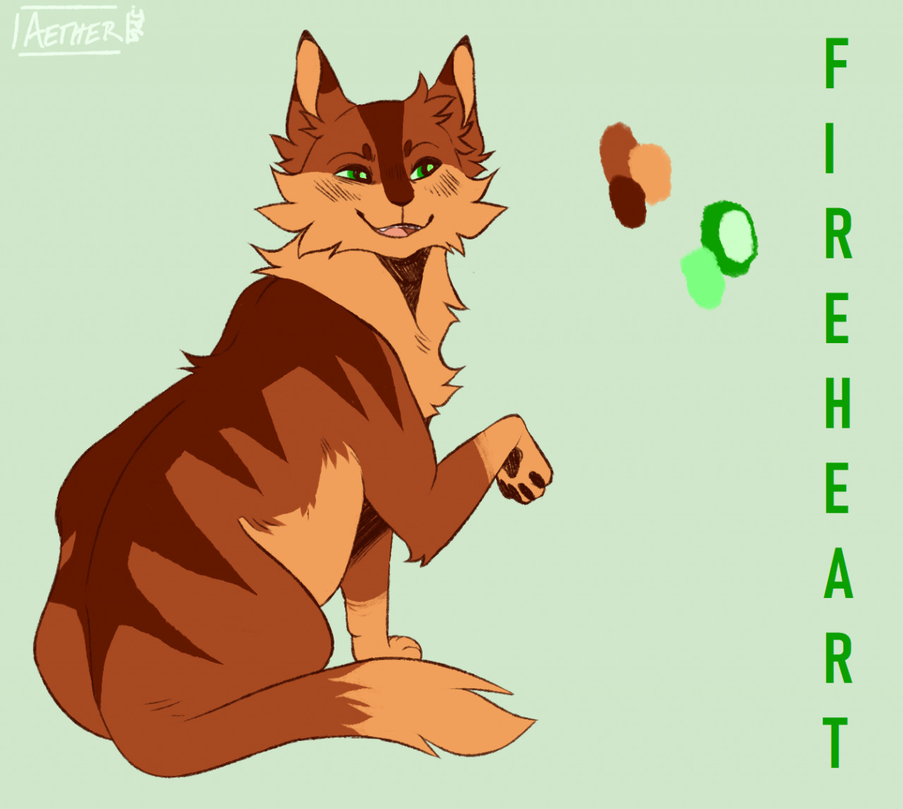 Warrior Cats Design #11) Firestar by Wolfie-Moonscar -- Fur Affinity [dot]  net