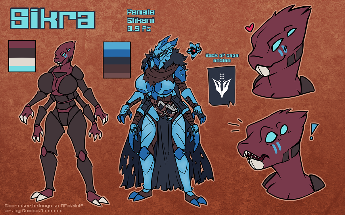 Sikra ref sfw by AFATWOLF -- Fur Affinity [dot] net