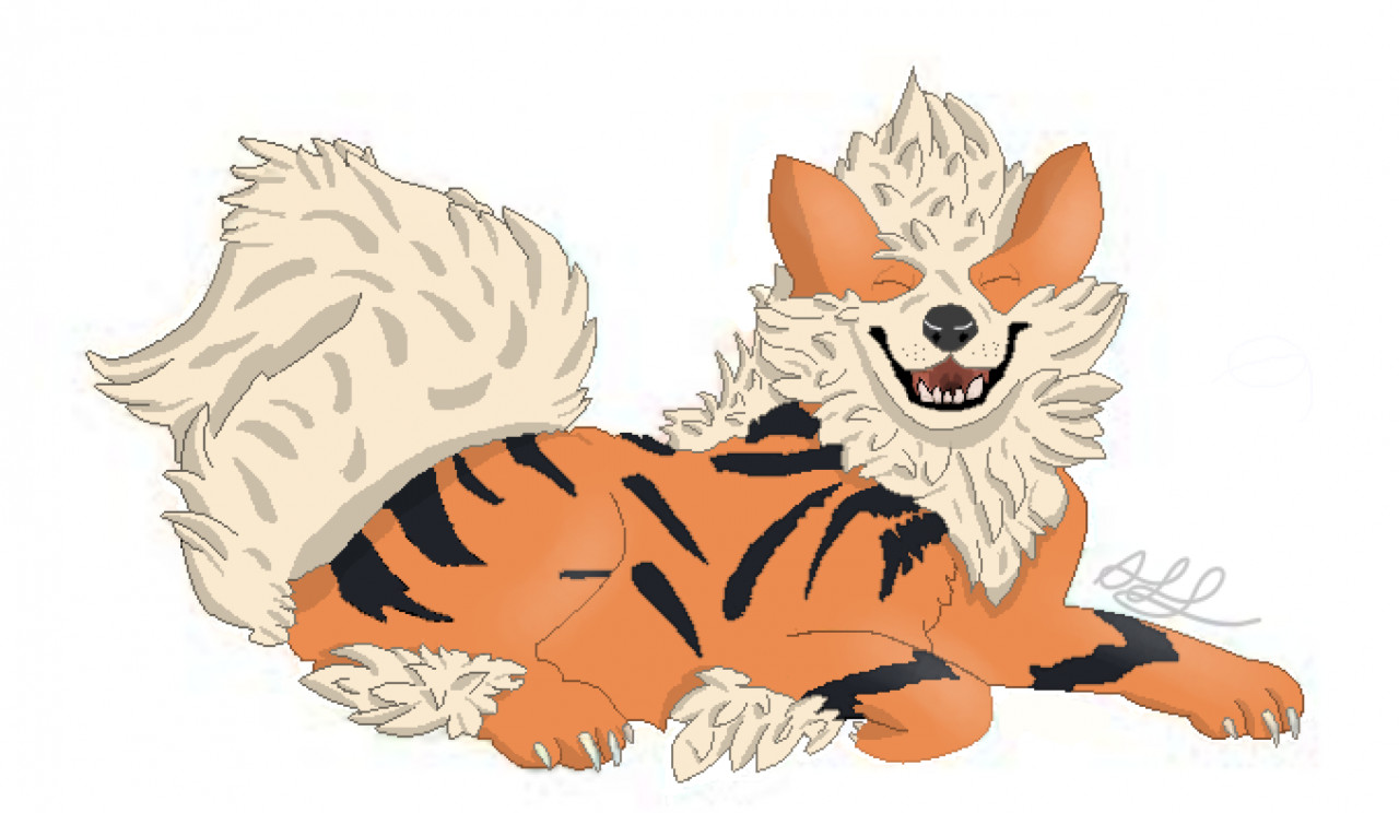 is arcanine a dog or tiger