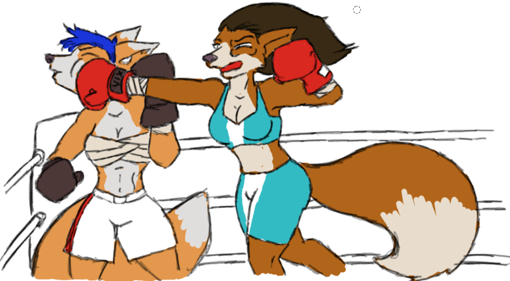 foxy women boxing