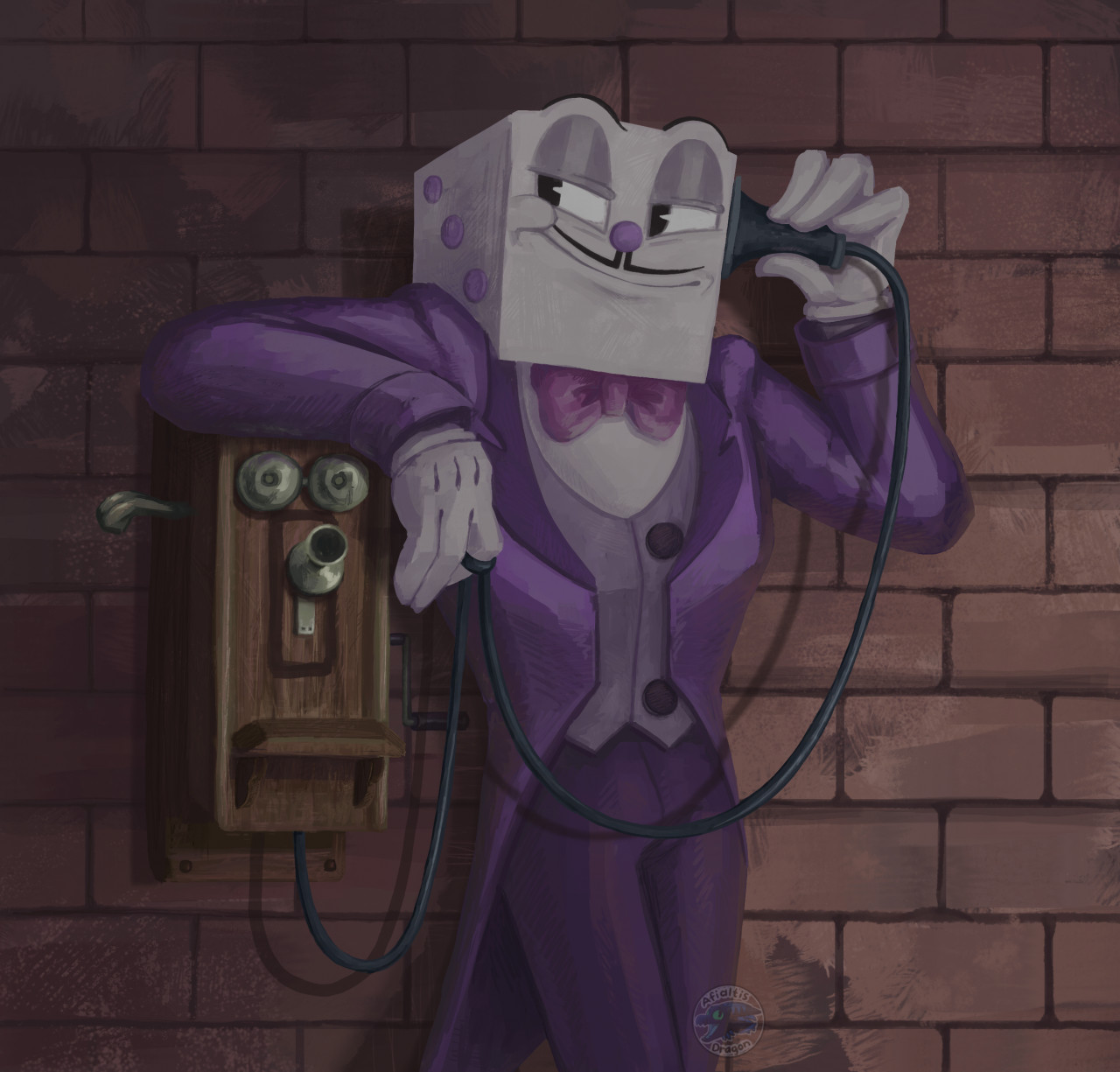 The Cuphead Show' King Dice Screencap Redraw! : r/Cuphead