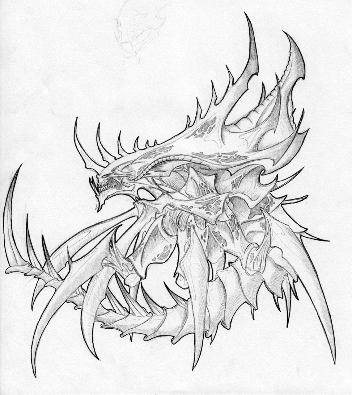 How To Draw Zerg From Starcraft, Step by Step, Drawing Guide, by MichaelY -  DragoArt