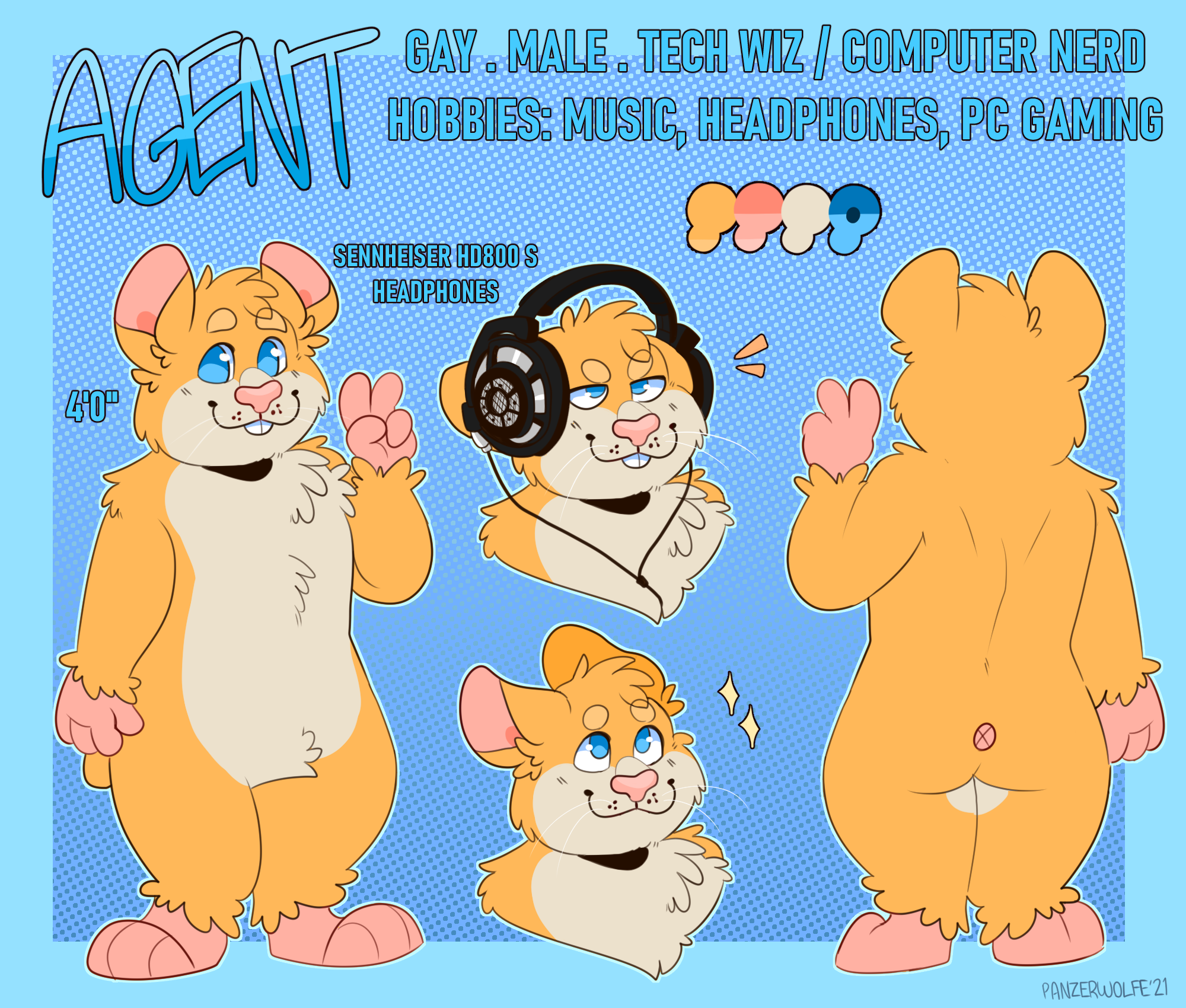 Agent the Hamster by AgentFloof -- Fur Affinity [dot] net