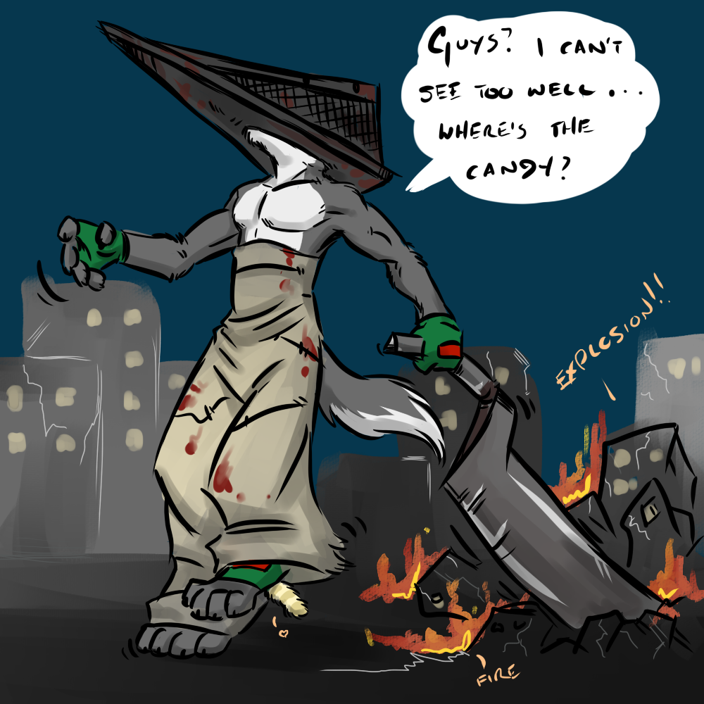 pyramid head by MyOcz on Newgrounds