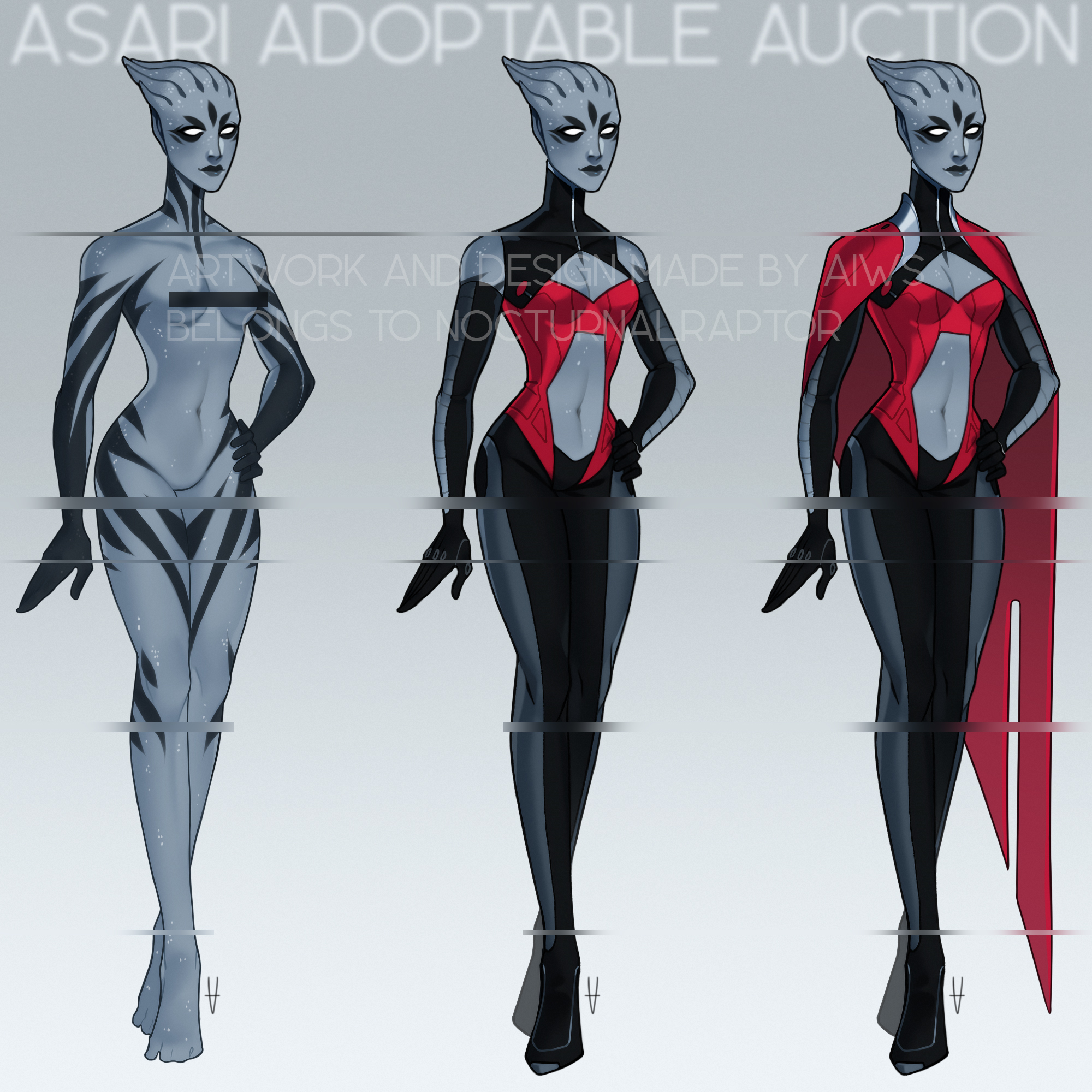 Mass Effect Asari Concept Art 5013
