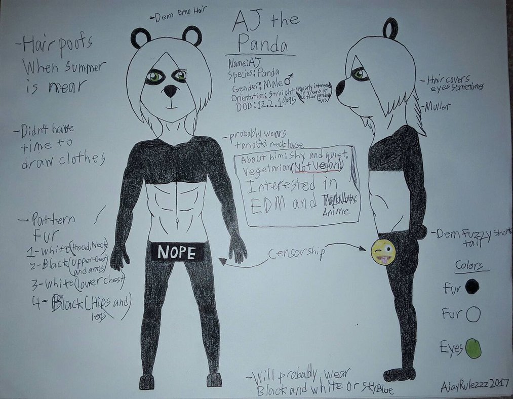 My Panda Sona Reference