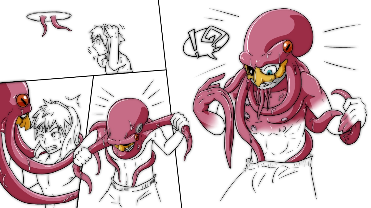 Octopus Lord TF comic P1. 