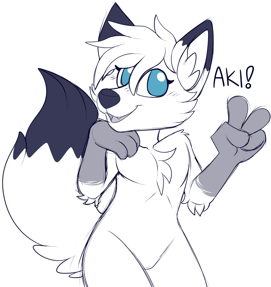 Aki Gaming GIF by PhilFox -- Fur Affinity [dot] net