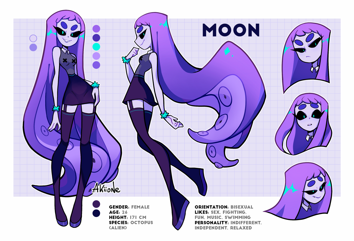 Moon Sheet (oc) by Akiione -- Fur Affinity [dot] net