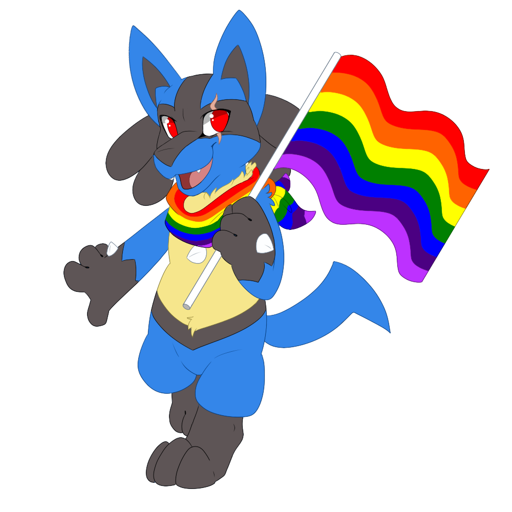 Pokemon Pride Icons — Aroflux and Aro Shiny Lucario for anon