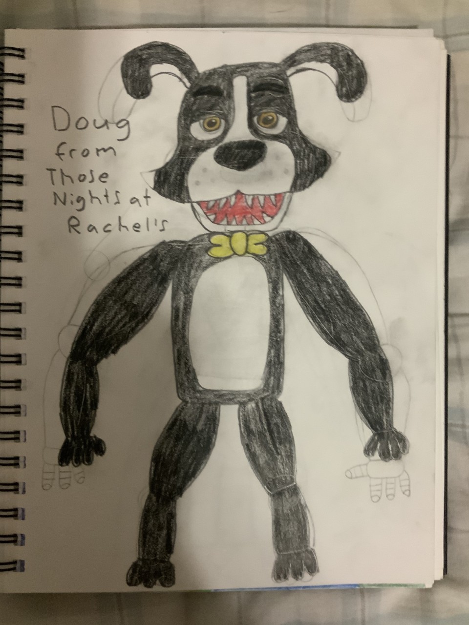 images Those Nights At Rachel's Rachel X Doug doug the animatronic dog by akizu99