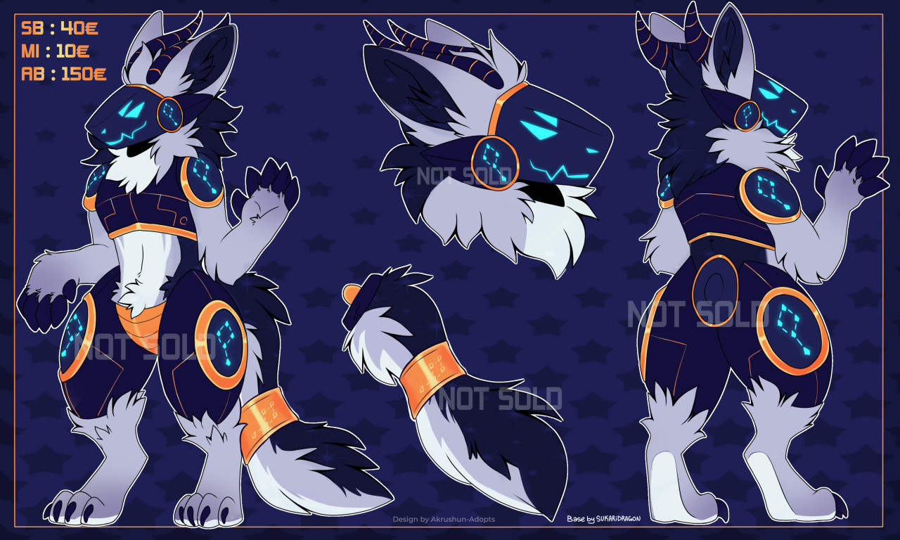 closed) protogen adoptable- area 51 by antigravityi on DeviantArt