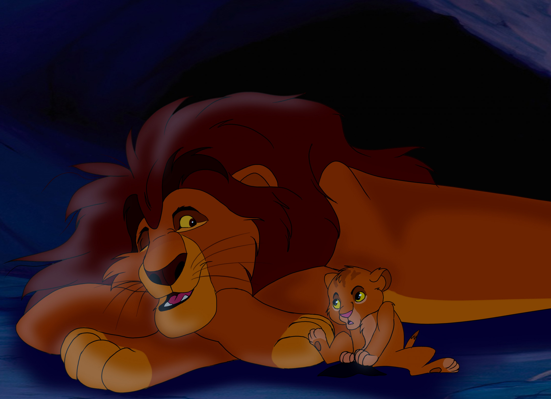 Lion King - Mufasa Photo Limited Signature Edition Custom