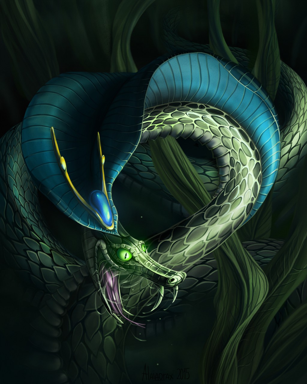 Василиск змея