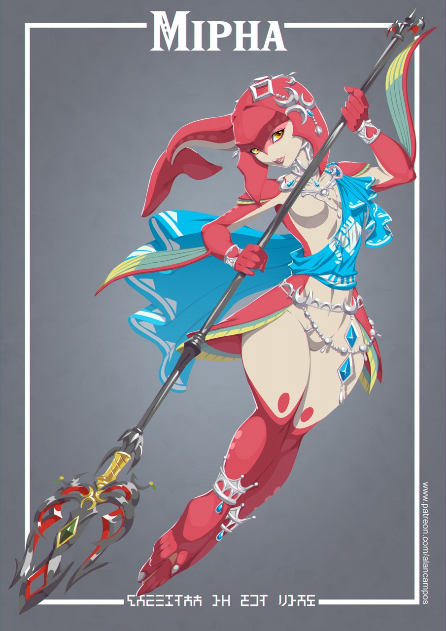 Mipha by alanscampos -- Fur Affinity [dot] net