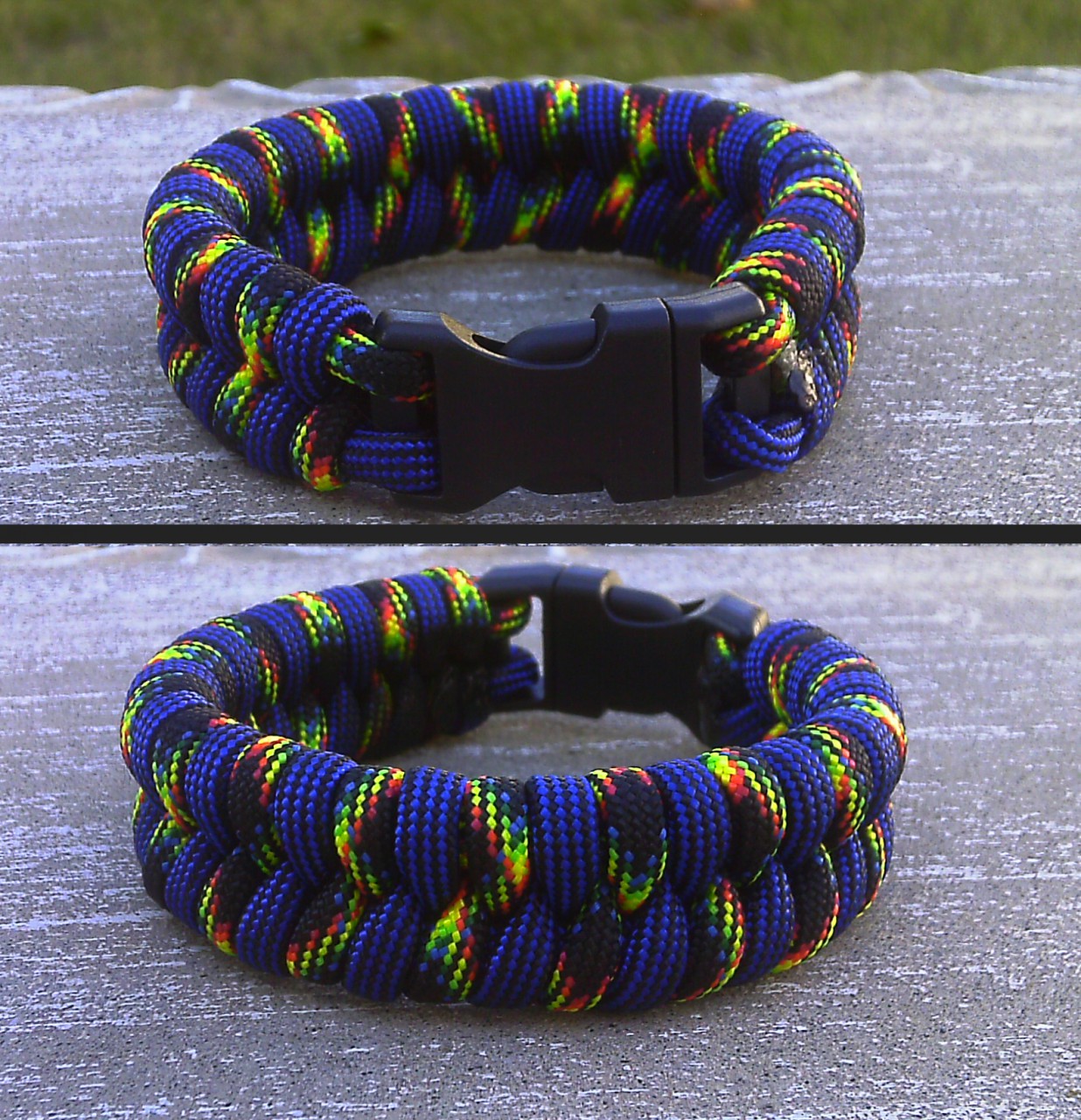 sidewinder paracord weave