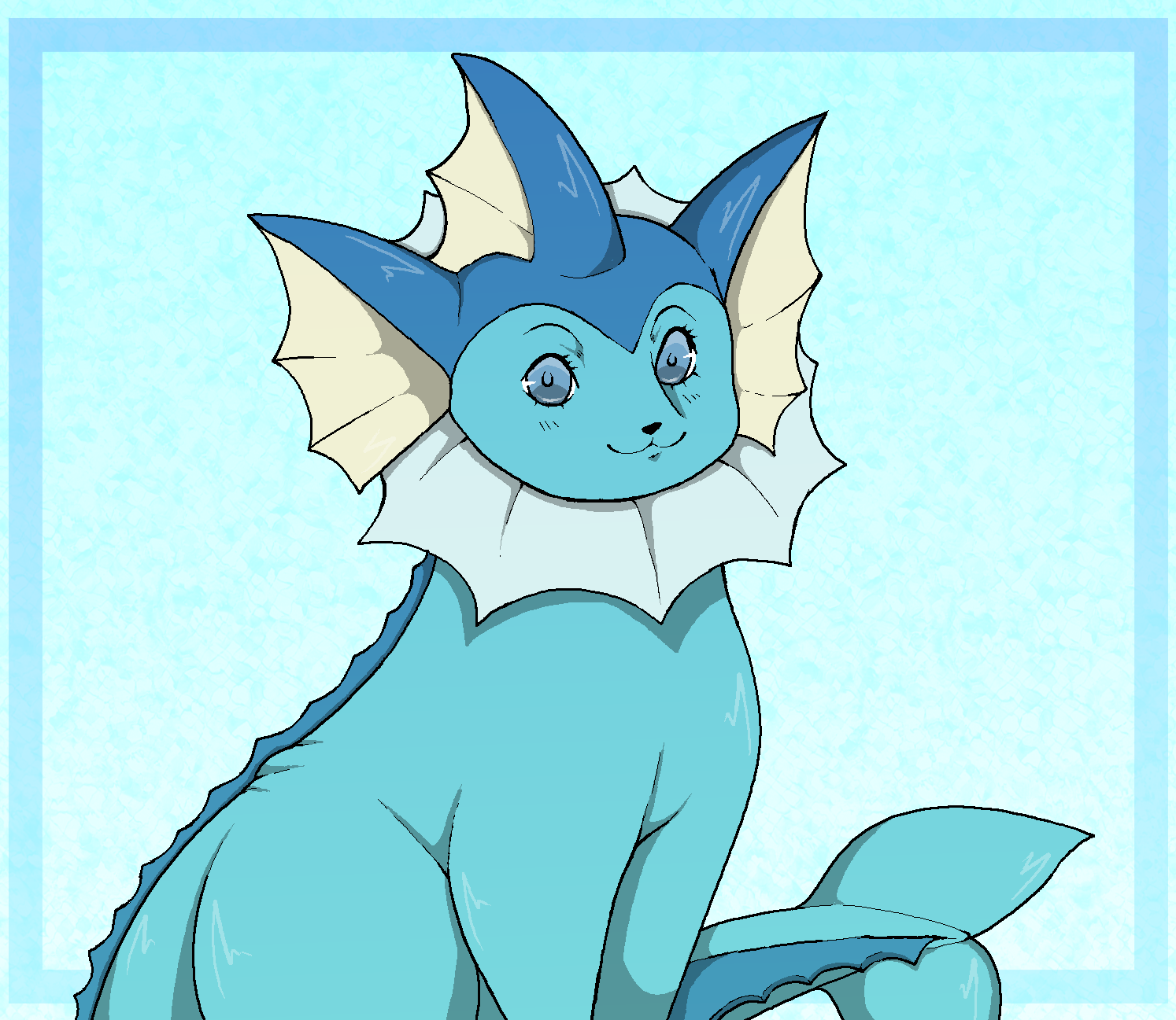 Vaporeon by AlEX-K -- Fur Affinity [dot] net