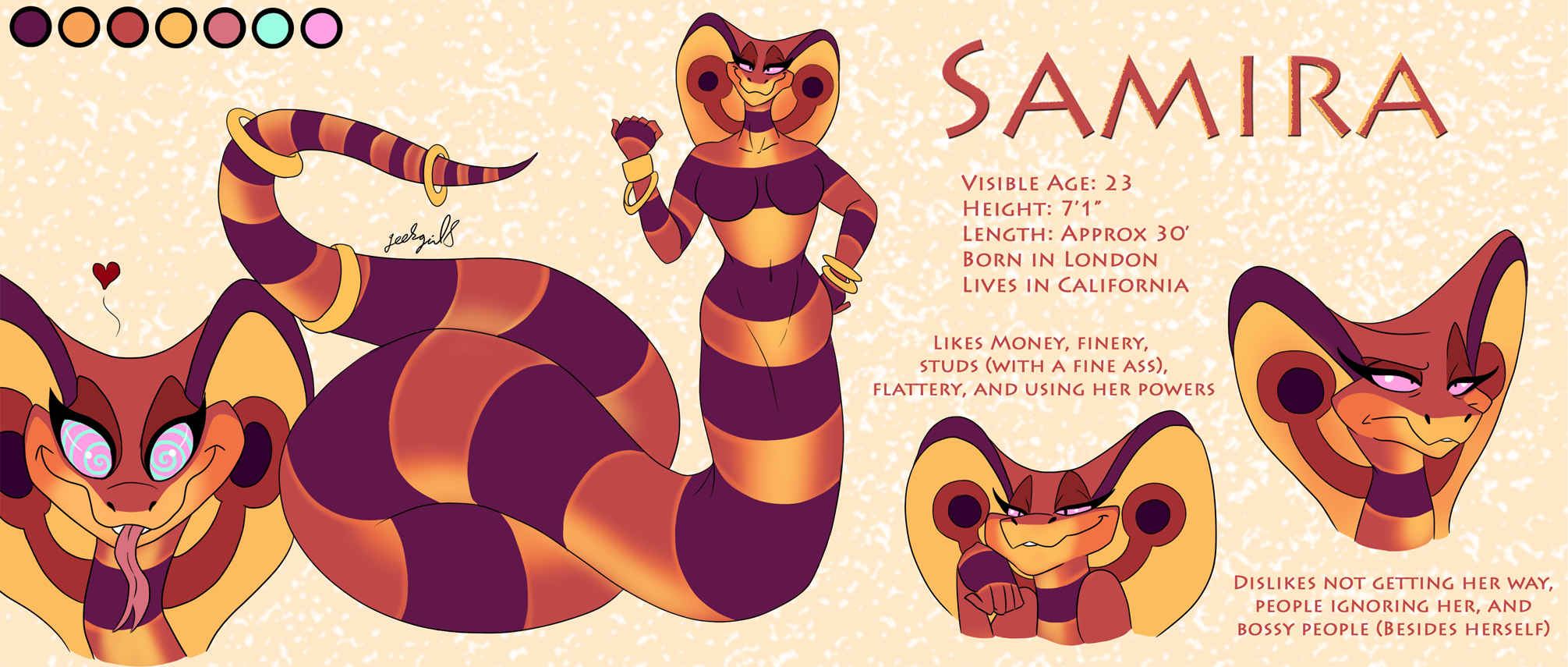 Samira - Geekgirl8 by Alexander717 -- Fur Affinity [dot] net