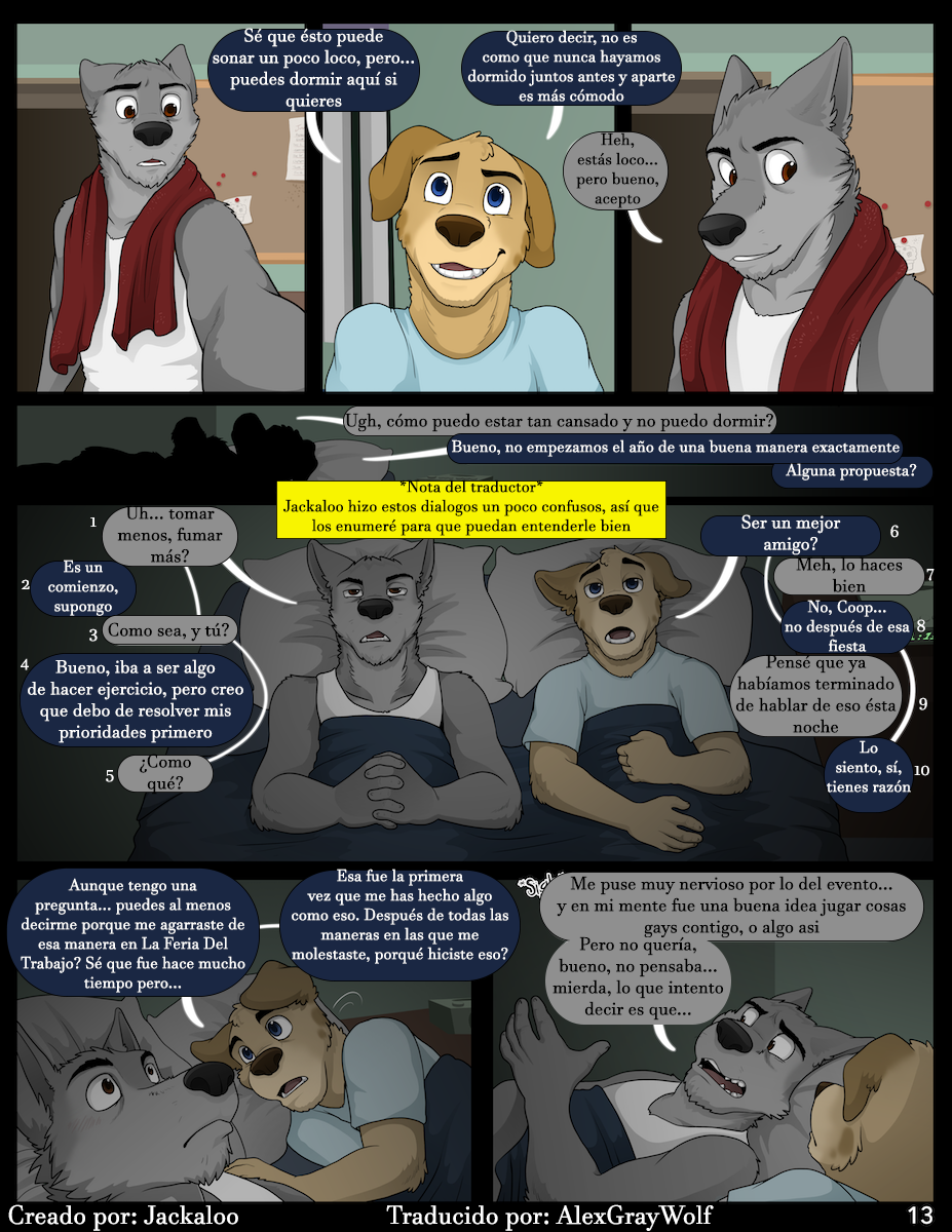 Gay furry comic the internship