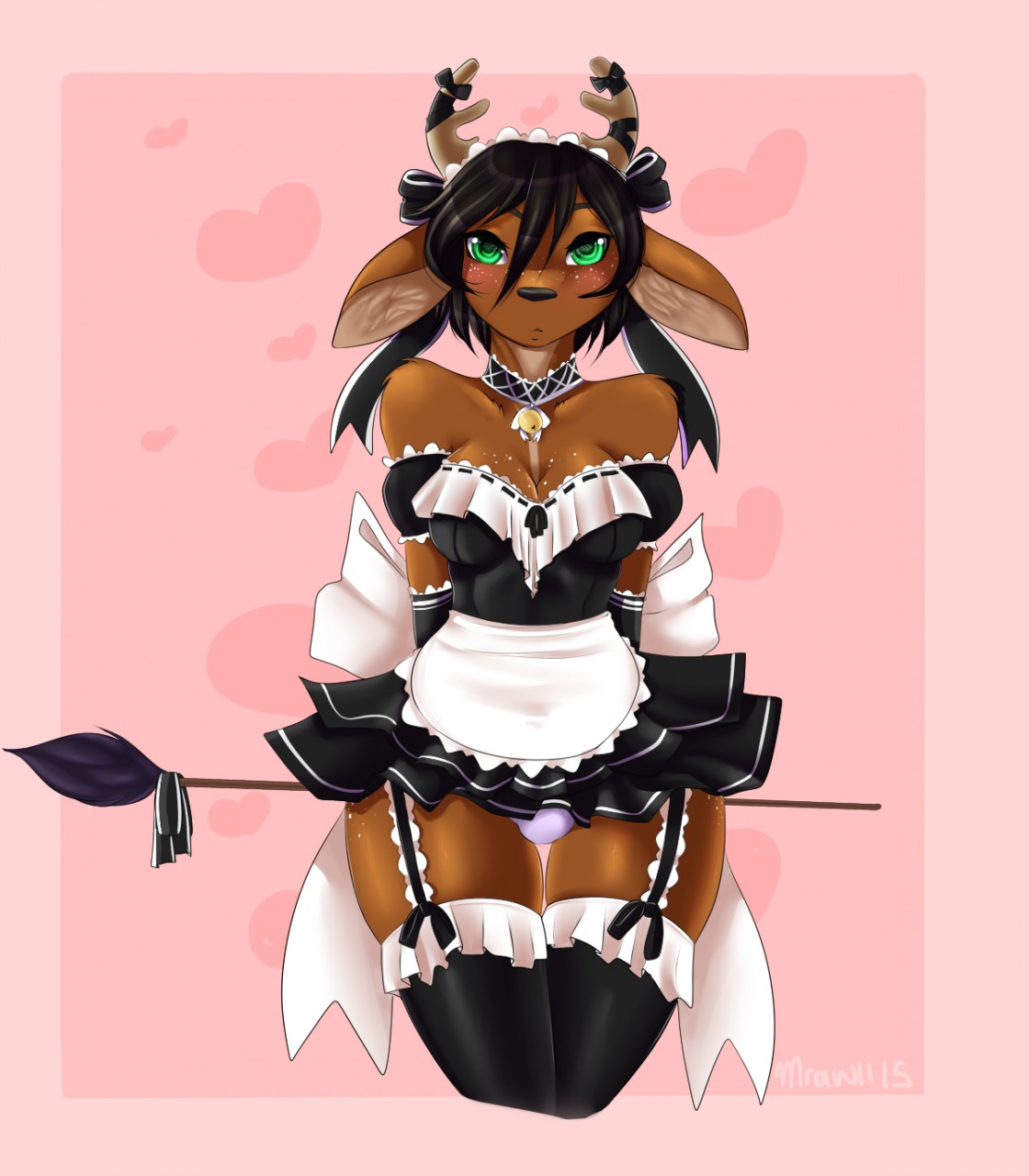 Lewd maid outfit