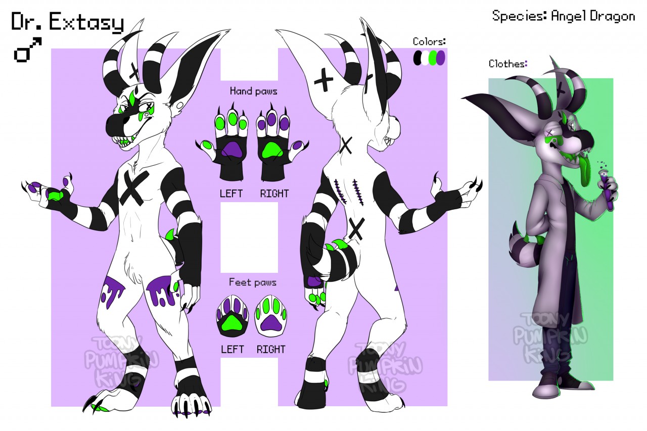 Extasy's new ref by AlexTheShark -- Fur Affinity [dot] net