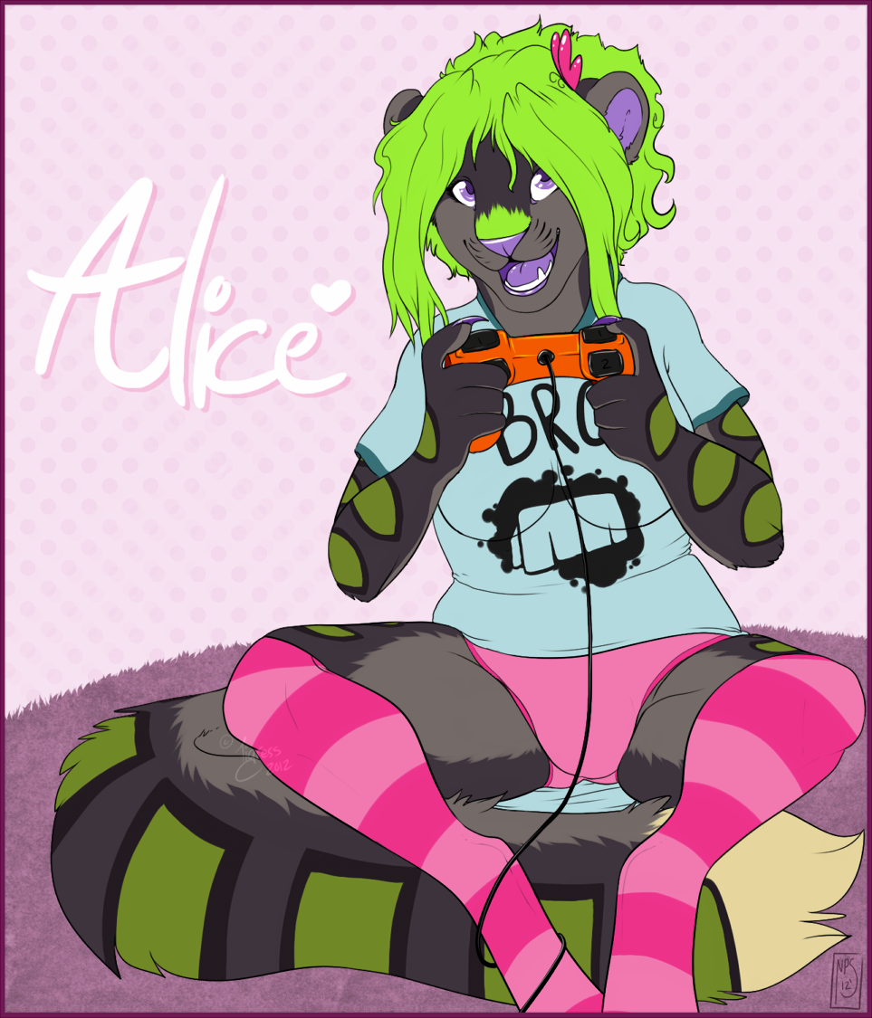 Pantie Shot [Tigress on FA] by alice.okai -- Fur Affinity [dot] net