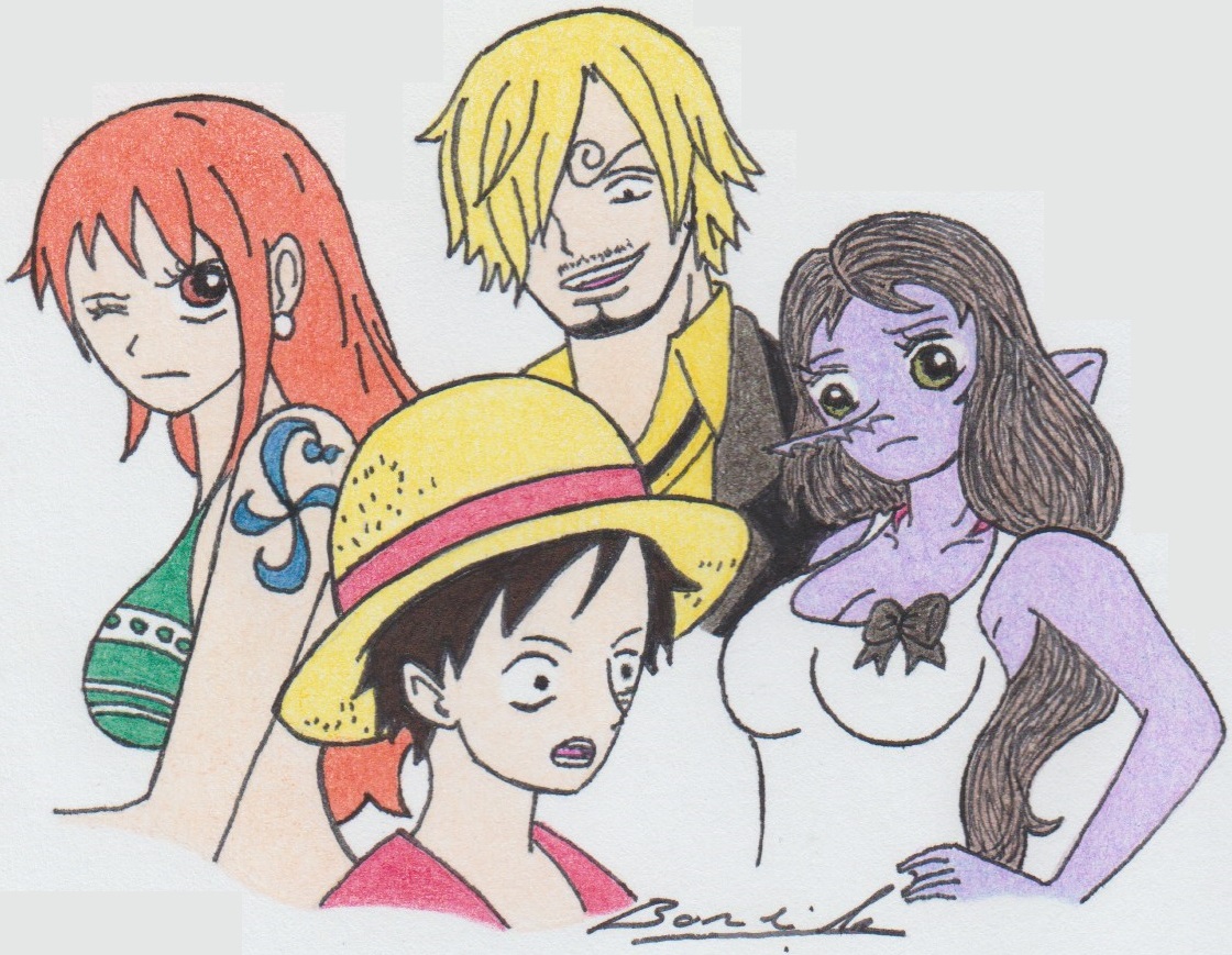 Nami Figure “One Piece” Anime Drinking Water Ver. BB 03 | eBay