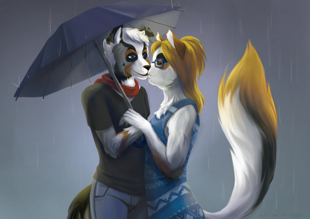 Tabby Rain (YCH FINISHED) by alicezap -- Fur Affinity [dot] net