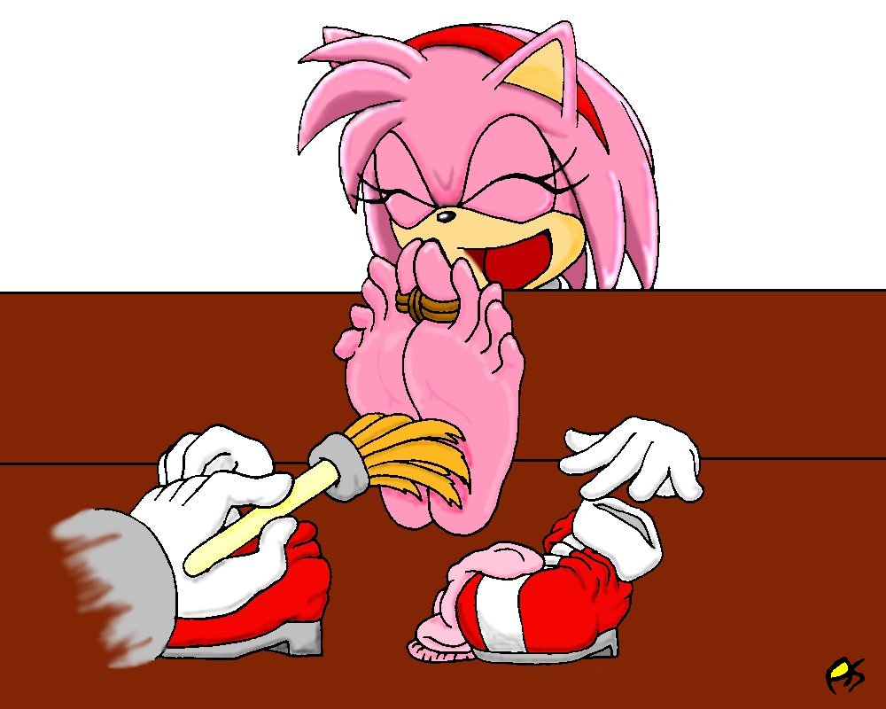 Amy rose tickled